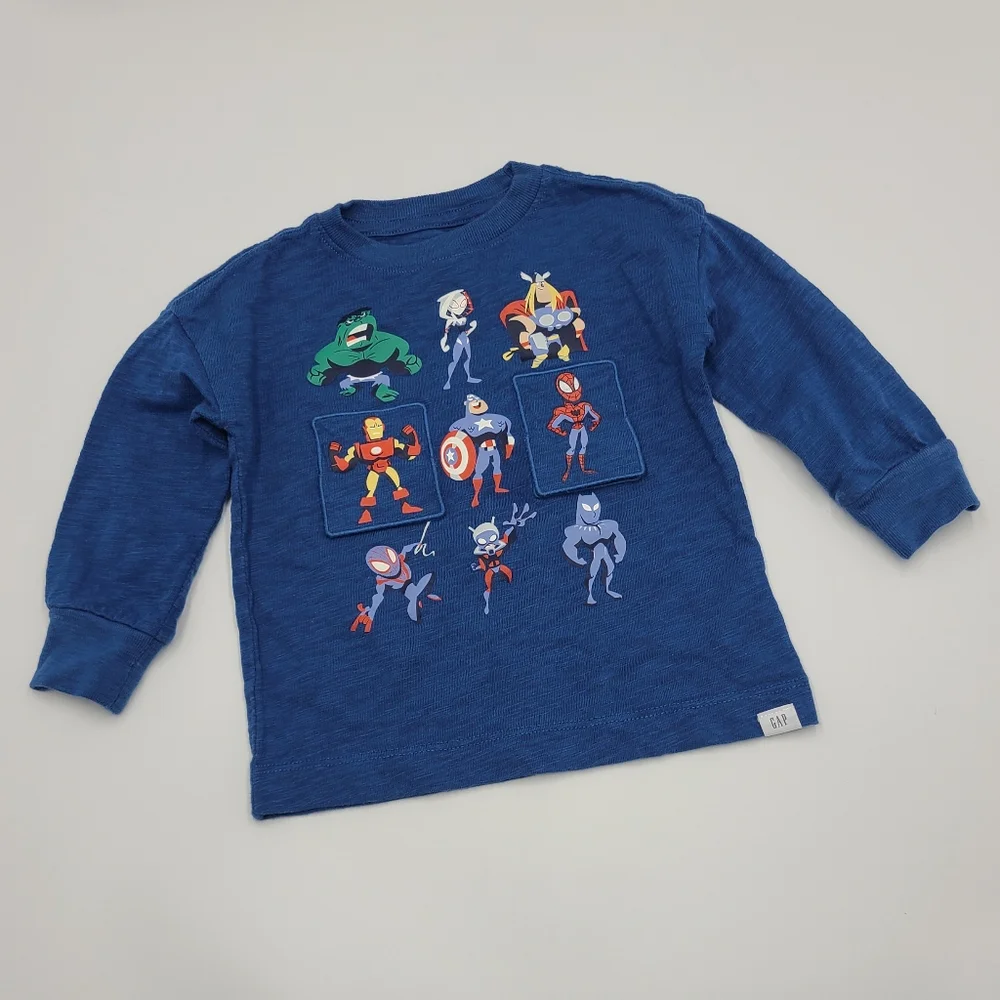 Baby Gap x Marvel character tee size 12-18 months